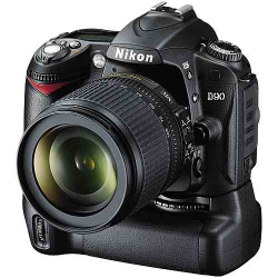 Câmera Nikon D90 c/ Grip Original