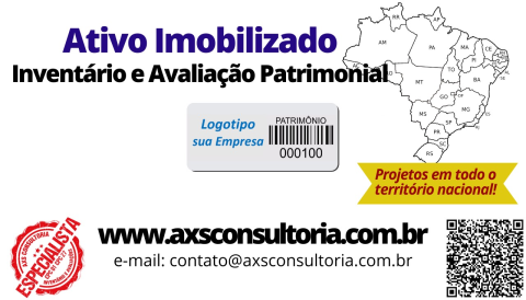 Inventário, Vistoria e Avaliação de Ativo Imobilizado - Gestão Patr